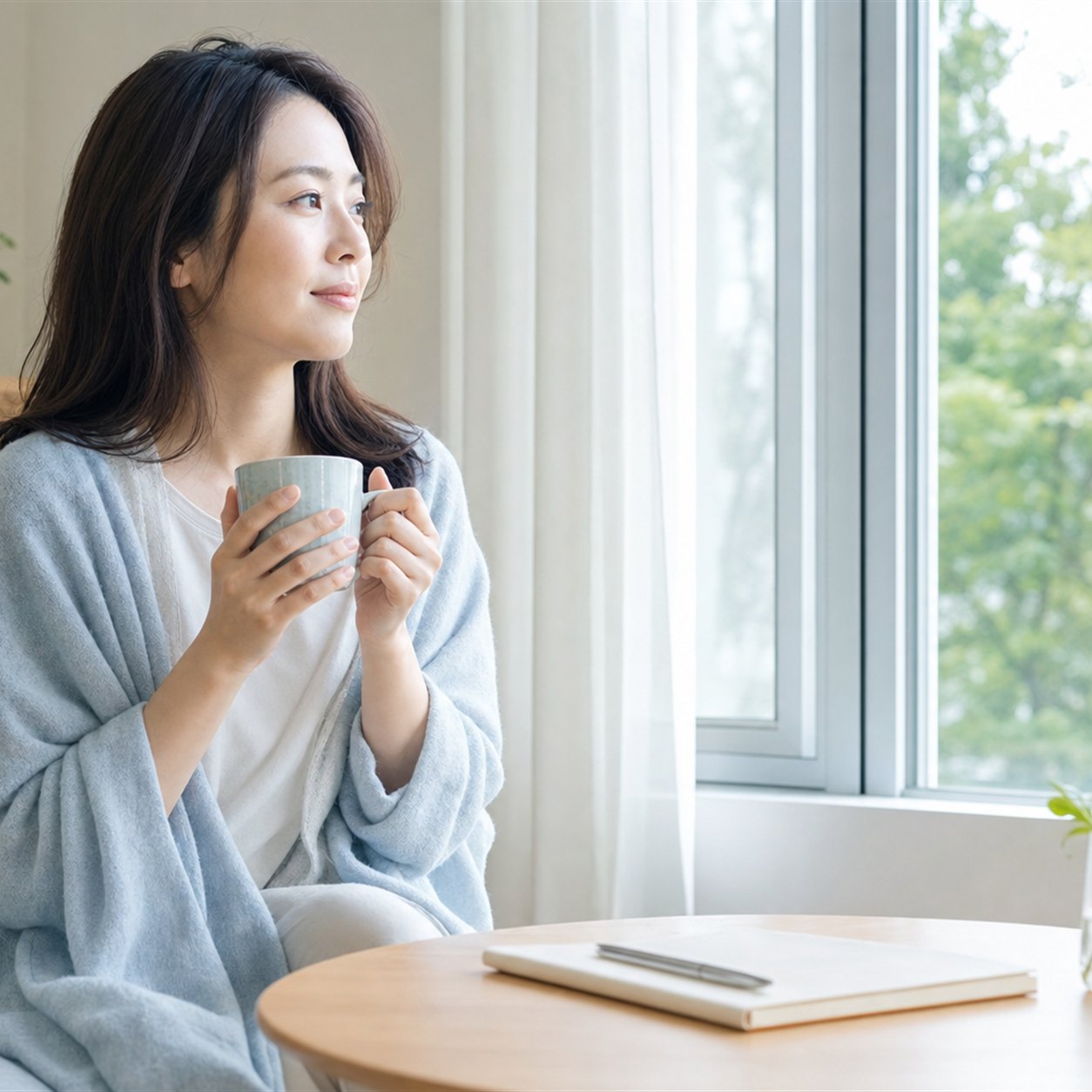 睡眠とこころの不調を医師へ相談する場面