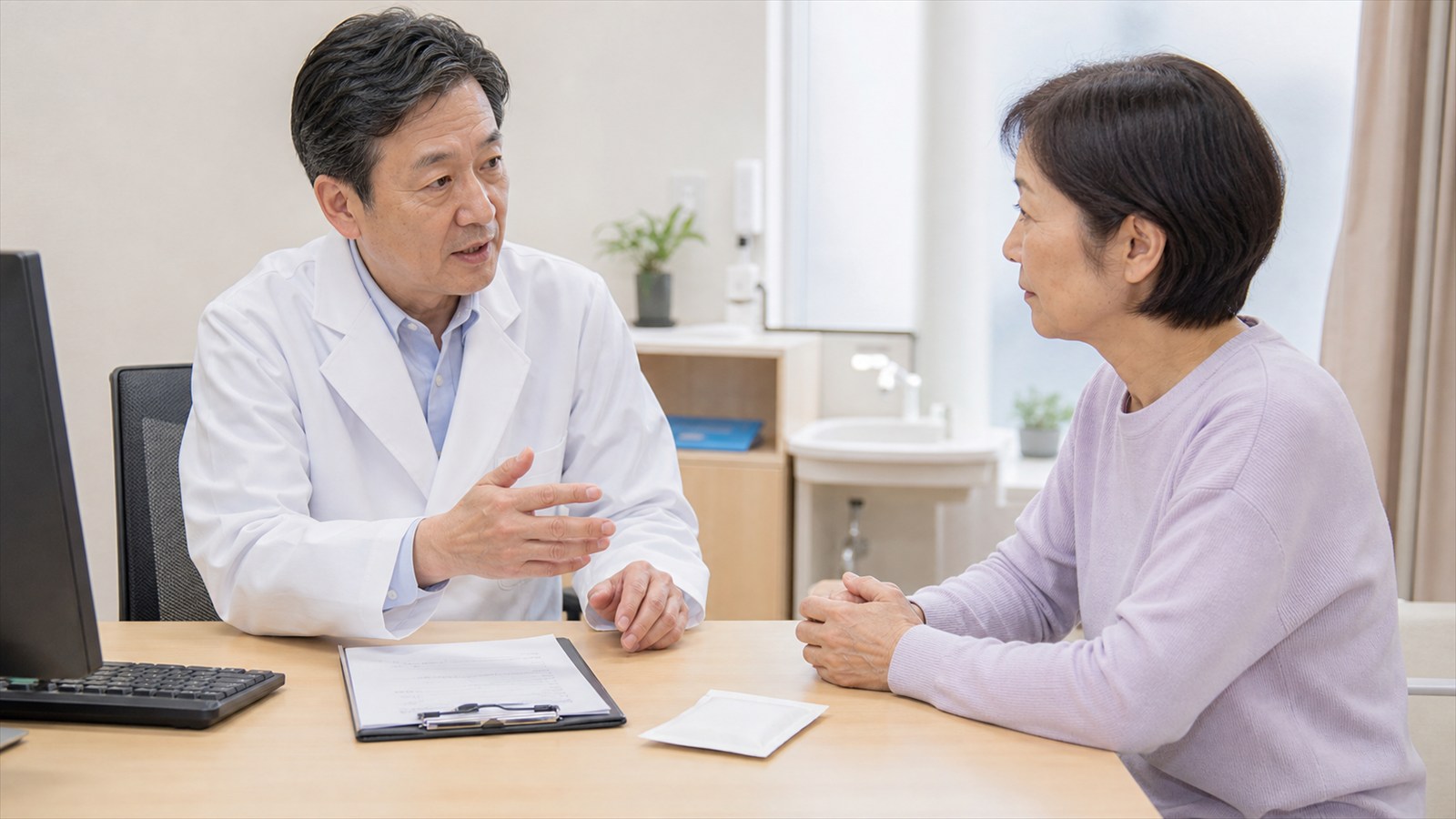 頭痛薬の種類と使用日数と安全性を医師へ相談する日本人患者