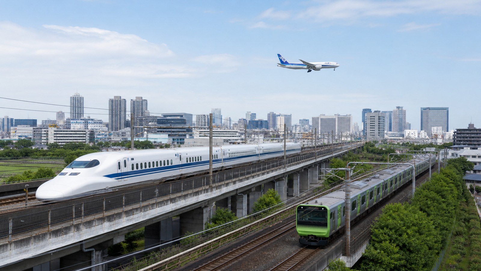 電車と飛行機での不安について精神科医に相談する男性